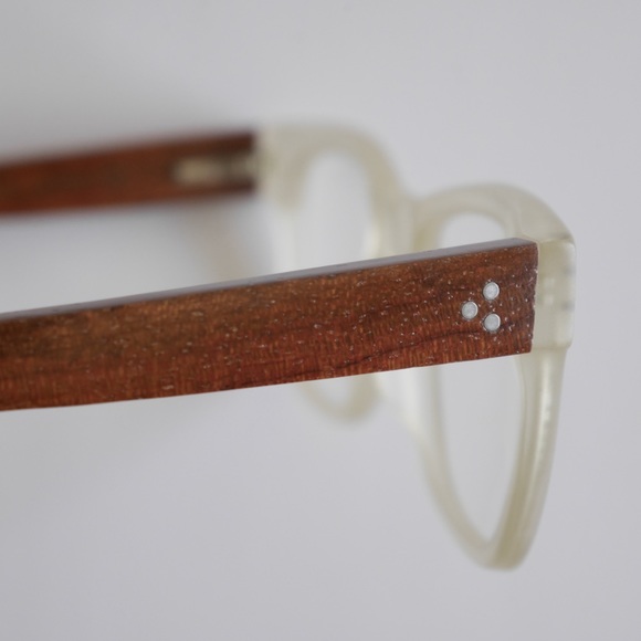BSPECD eyeglass frames with wooden temples - Picture 5 of 6